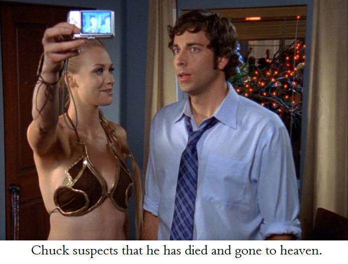 chuck and sarah slave leia